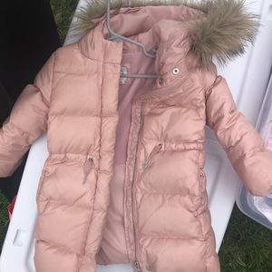 Blush/Pink bubble coat